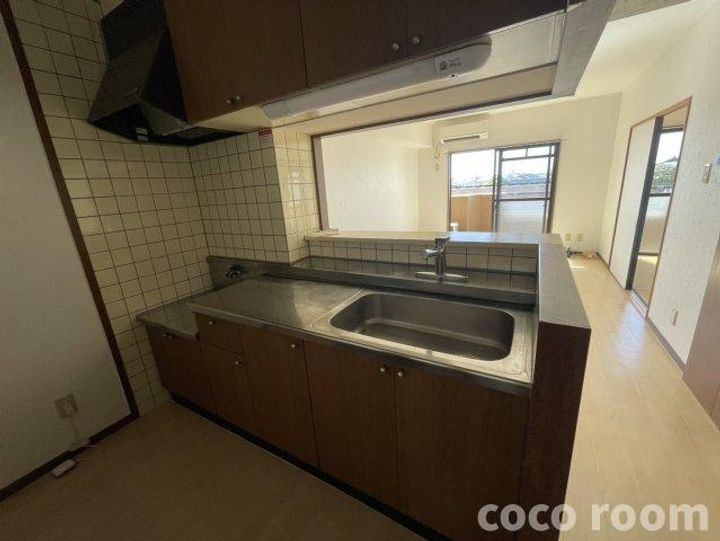静岡県焼津市焼津3(アパート)の賃貸物件のキッチン