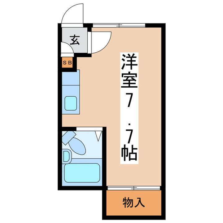 若草サンハウスの間取り