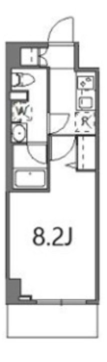 神奈川県川崎市川崎区鋼管通2(マンション)の賃貸物件の間取り