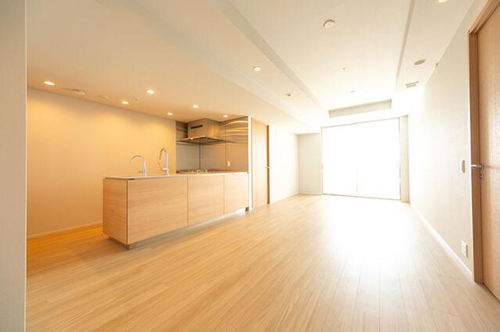 東京都港区三田1(マンション)の賃貸物件の居間