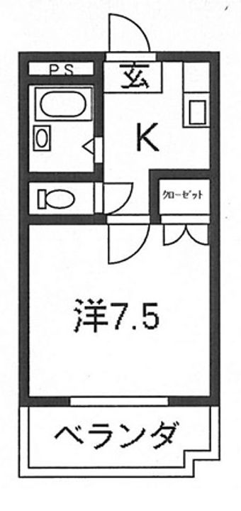 ムラキビルの間取り