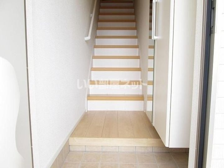 栃木県宇都宮市鶴田町(アパート)の賃貸物件の玄関