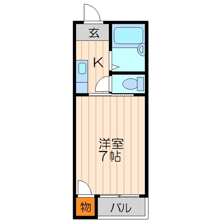 マンションデウミIIの間取り