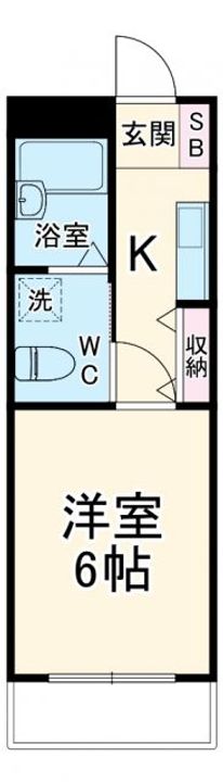 ダイレクト・マンションNo.2の間取り