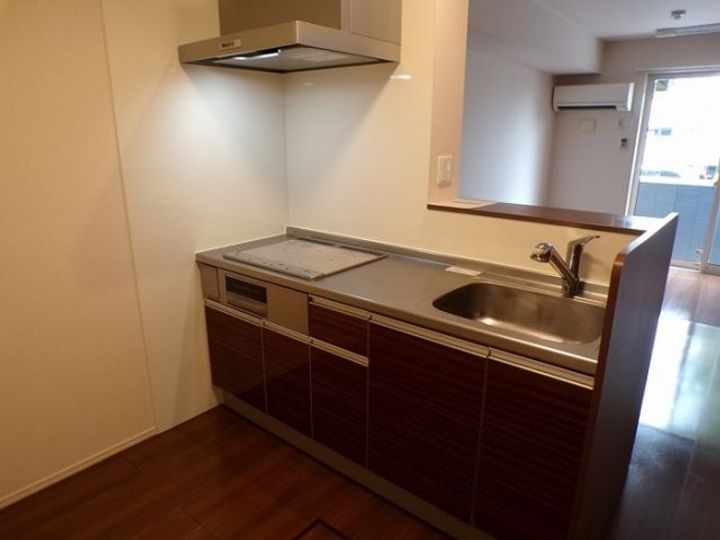 茨城県つくば市東光台4(アパート)の賃貸物件のキッチン