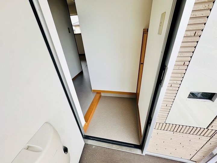 カーサフェリーチェの玄関