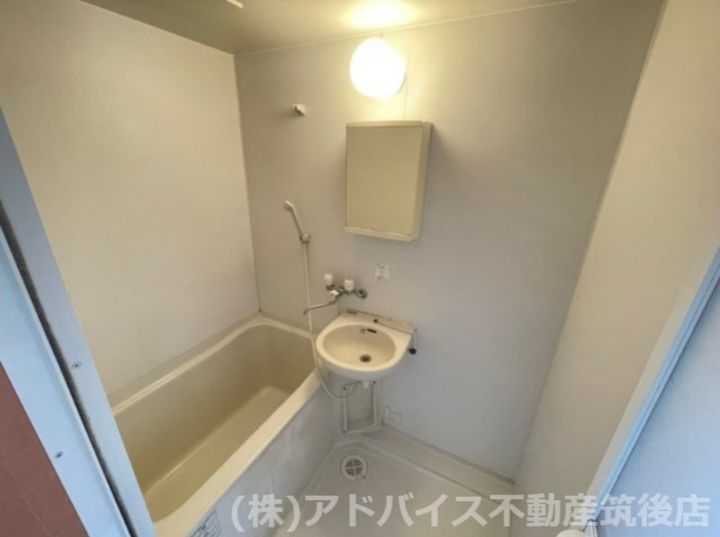 福岡県みやま市瀬高町高柳(アパート)の賃貸物件の風呂