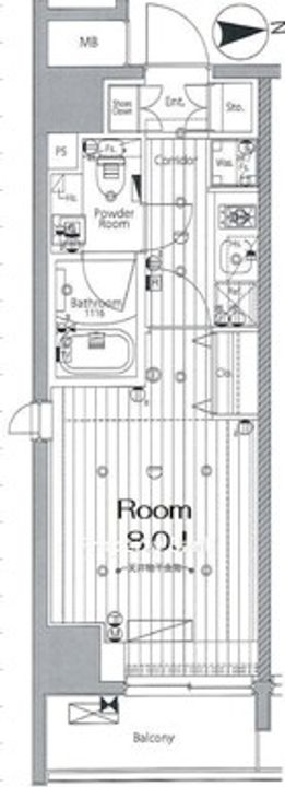 メイクスデザイン森下の間取り