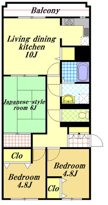 サンシティ南行徳3の間取り