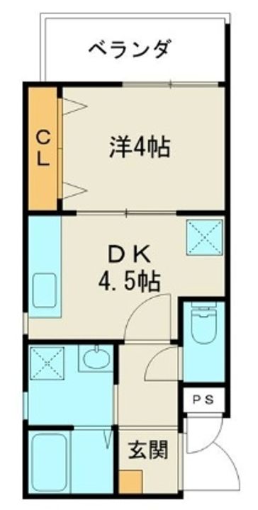 プレサント安里ヒルズ(TA)の間取り