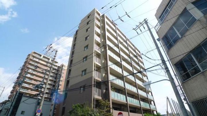 ライオンズクオーレ御幣島駅前ヴェルデの外観