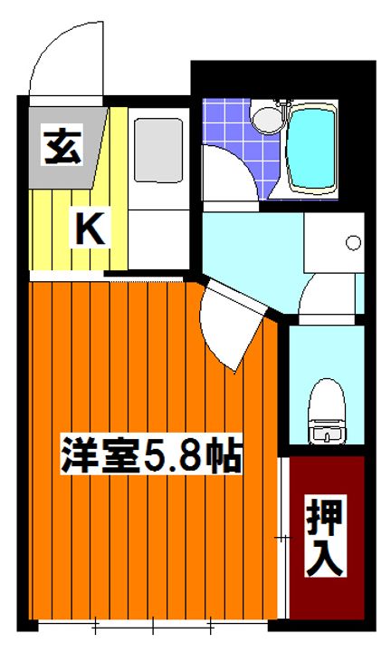 ドエリングハウス小山の間取り