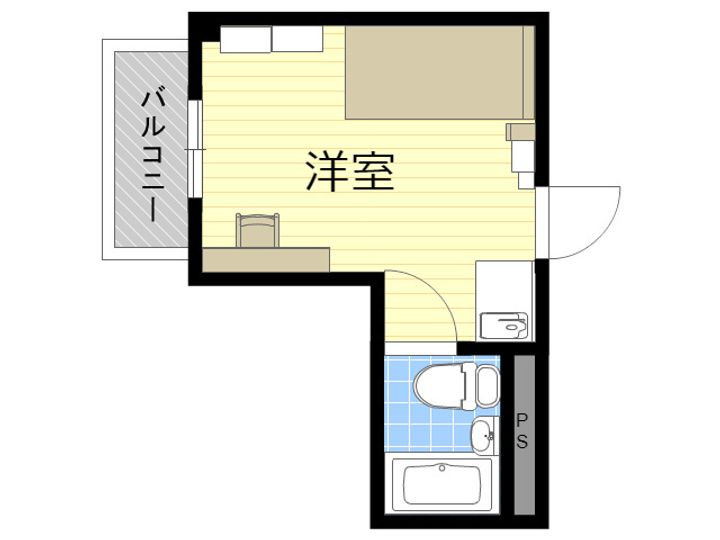 シティライフ中島の間取り