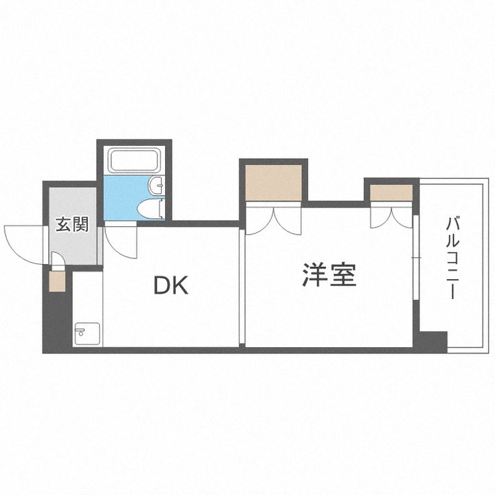 ノースタウンハウスの間取り
