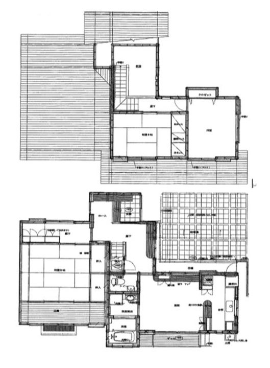 静岡県浜松市中央区広沢2(一戸建)の賃貸物件の間取り