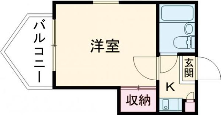 ニチエーイン国分寺の間取り