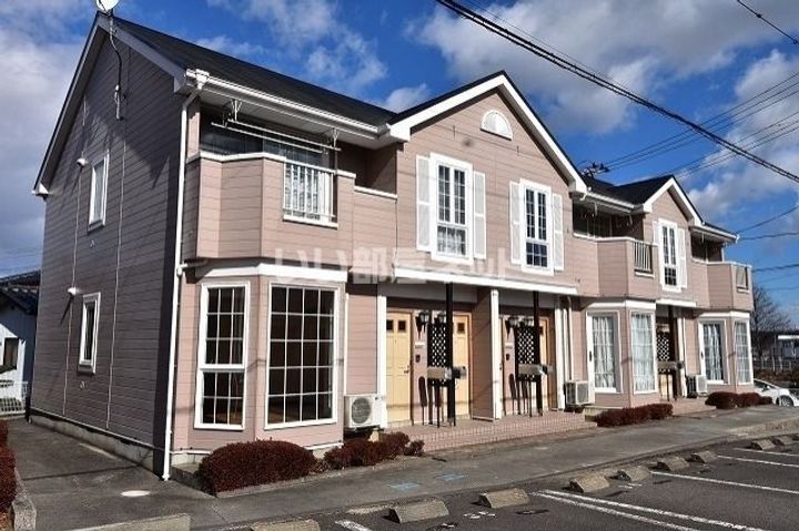 福島県本宮市青田字孫市(アパート)の賃貸物件の外観