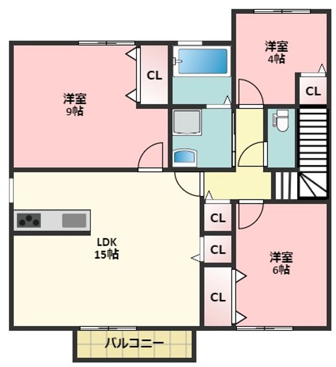 メゾンシンセリティの間取り