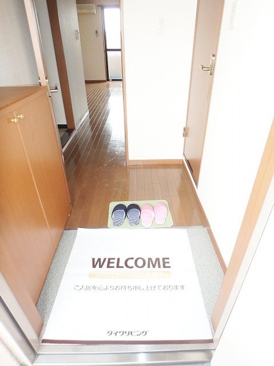 コッジィーコートFUKATAの玄関