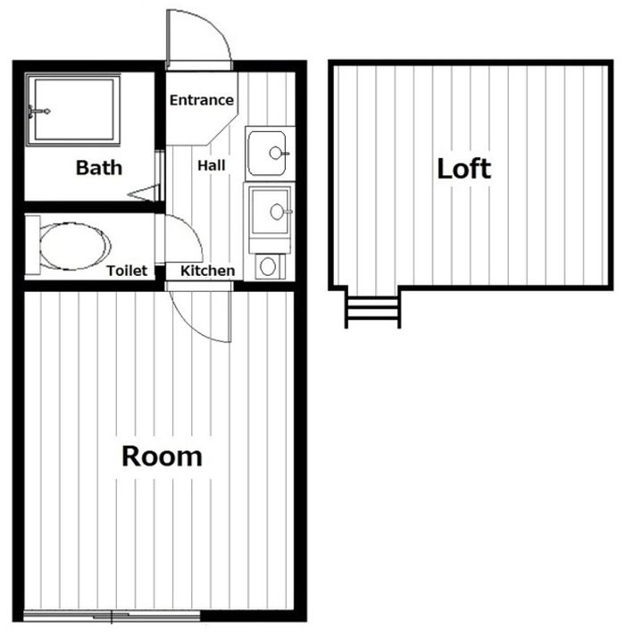 カルタス21菊川の間取り