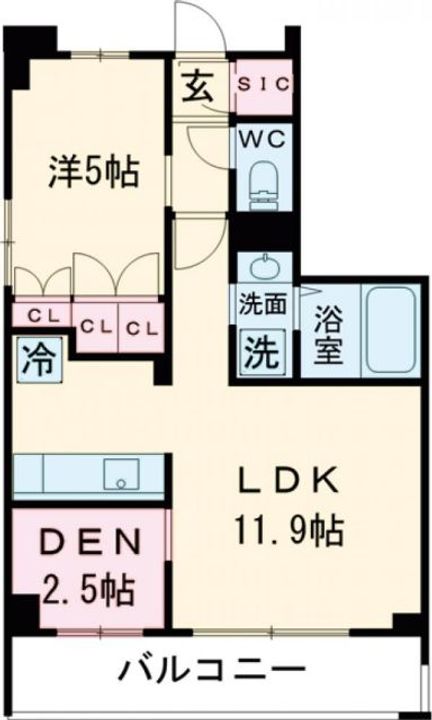 ラグゼナ和光の間取り
