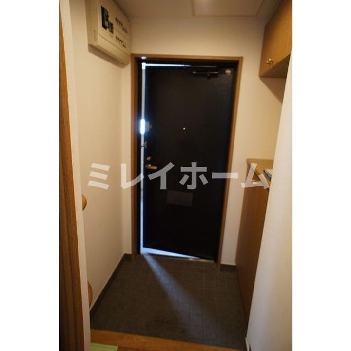 クレフォート大森の玄関