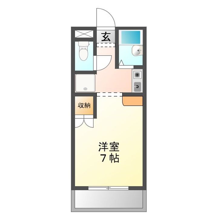 ハートピア松島の間取り