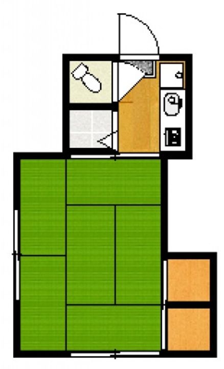 東京都西東京市田無町4(アパート)の賃貸物件の間取り