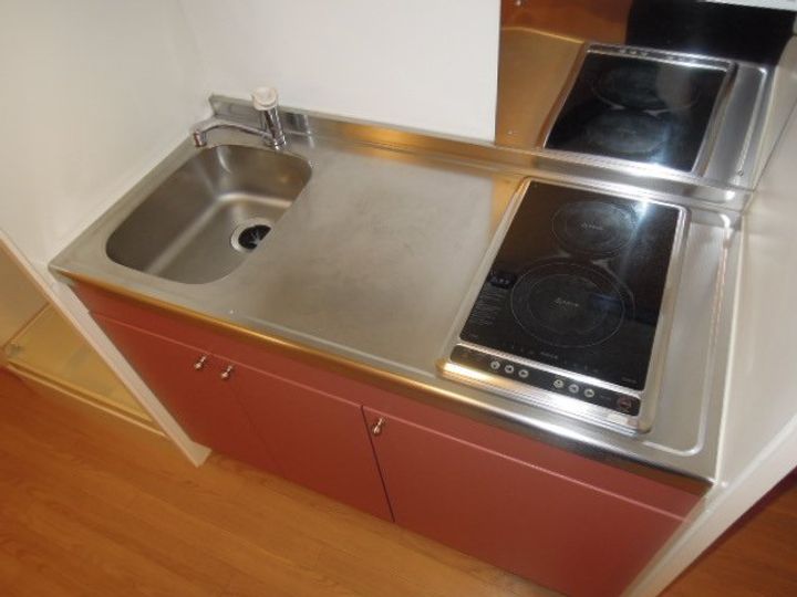 大阪府大阪市旭区中宮4(マンション)の賃貸物件のキッチン