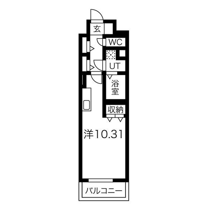ラミューズ宇都宮の間取り