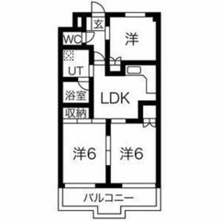 レジデンスTOYOUKE佐野の間取り