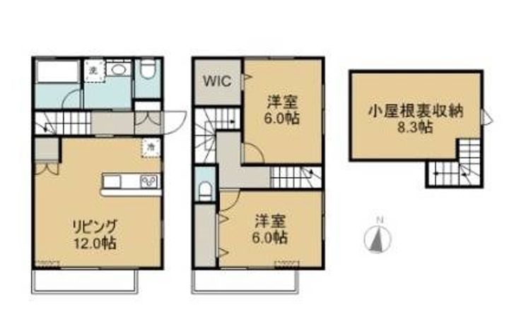 サンライズ甲府の間取り