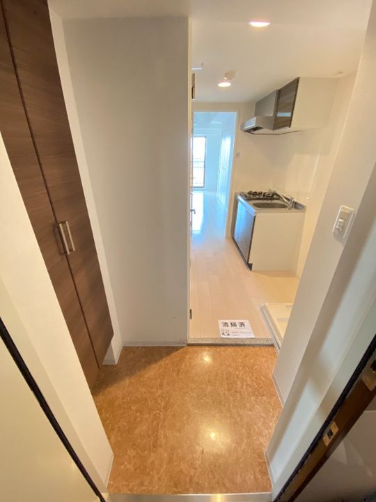 大阪府東大阪市長田西4(マンション)の賃貸物件の玄関