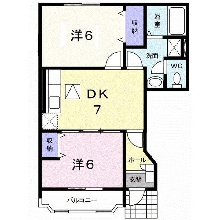 アネーロの間取り