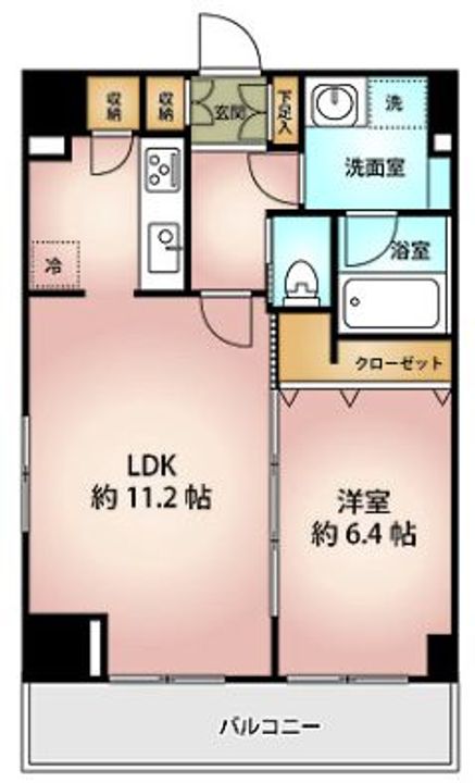 東京都墨田区本所3(マンション)の賃貸物件の間取り