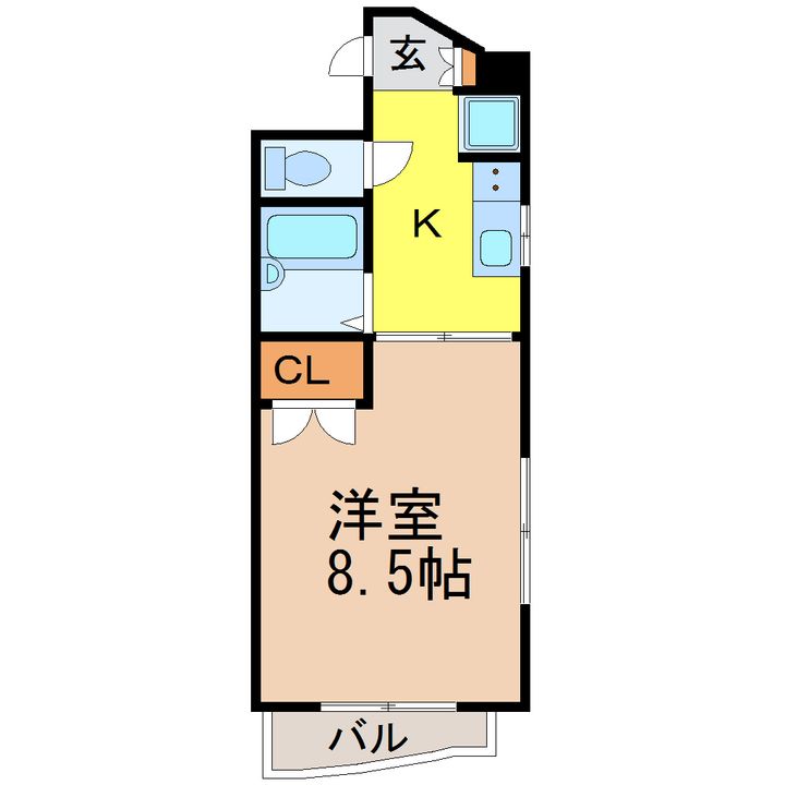 サンライズ松本の間取り