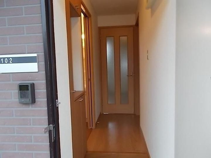 シャン・ド・フルールの玄関