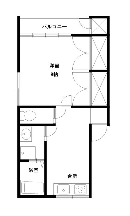 とまとハイツの間取り