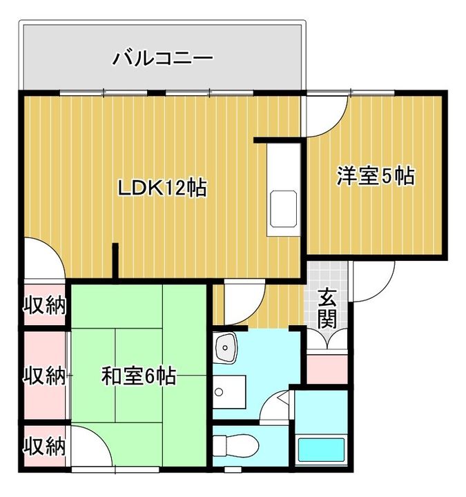 ガーデンハイツSSSの間取り
