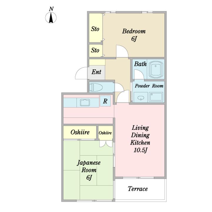アゼリアコートの間取り