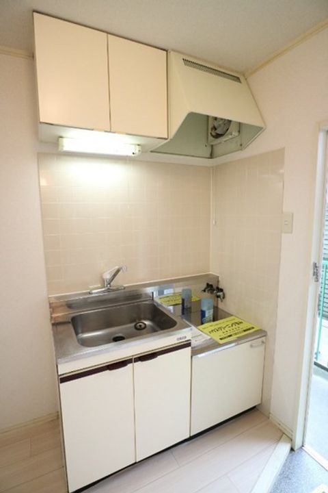 岡山県倉敷市中庄(アパート)の賃貸物件のキッチン