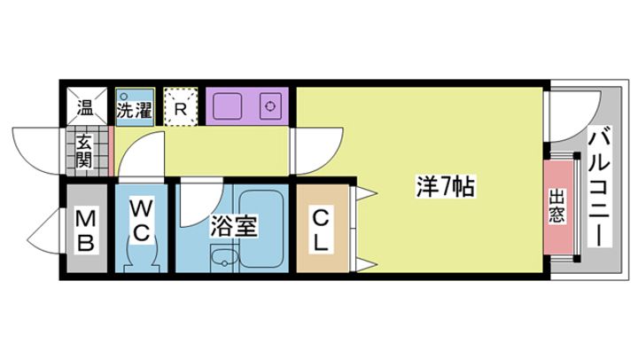 マンション望 伊川谷の間取り