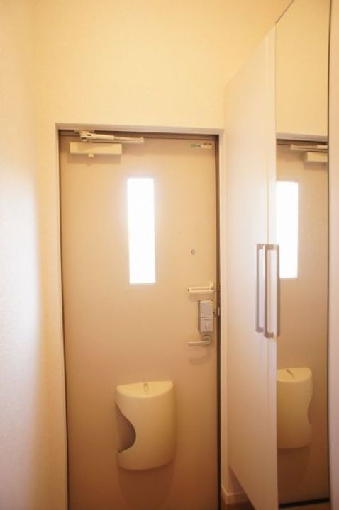 福島県いわき市平赤井字大根内(アパート)の賃貸物件の玄関