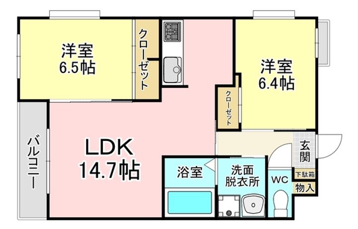 フォルツァ ドット ミユの間取り