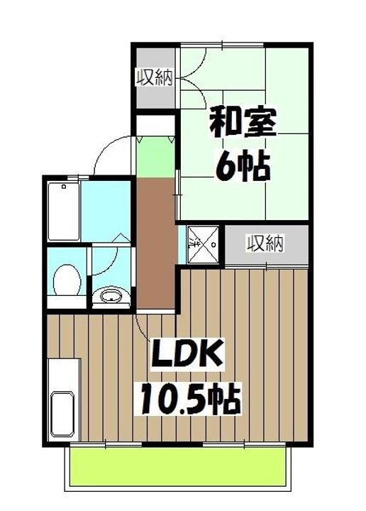 セジュールすみよしの間取り