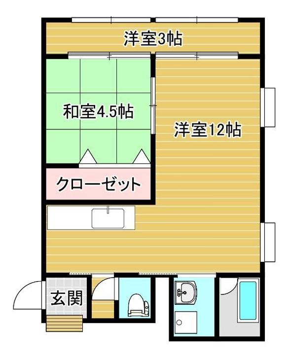 丸田ビルの間取り