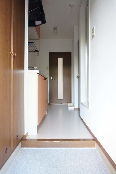 ドミール武蔵小杉の玄関