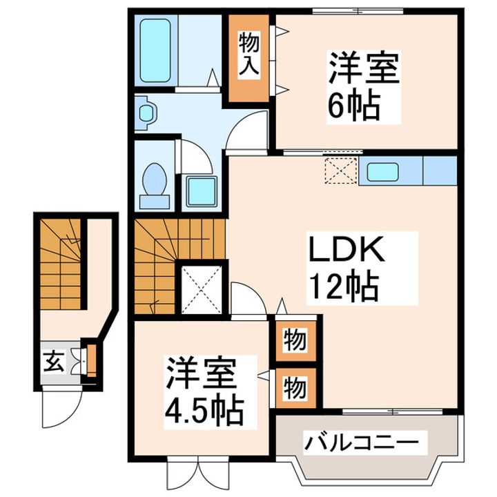 サニーコート近見Iの間取り