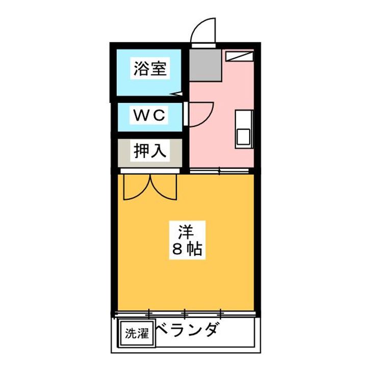 ホワイトリバーの間取り