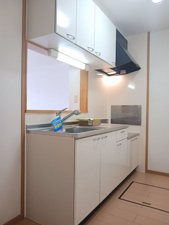 栃木県足利市大前町(アパート)の賃貸物件のキッチン
